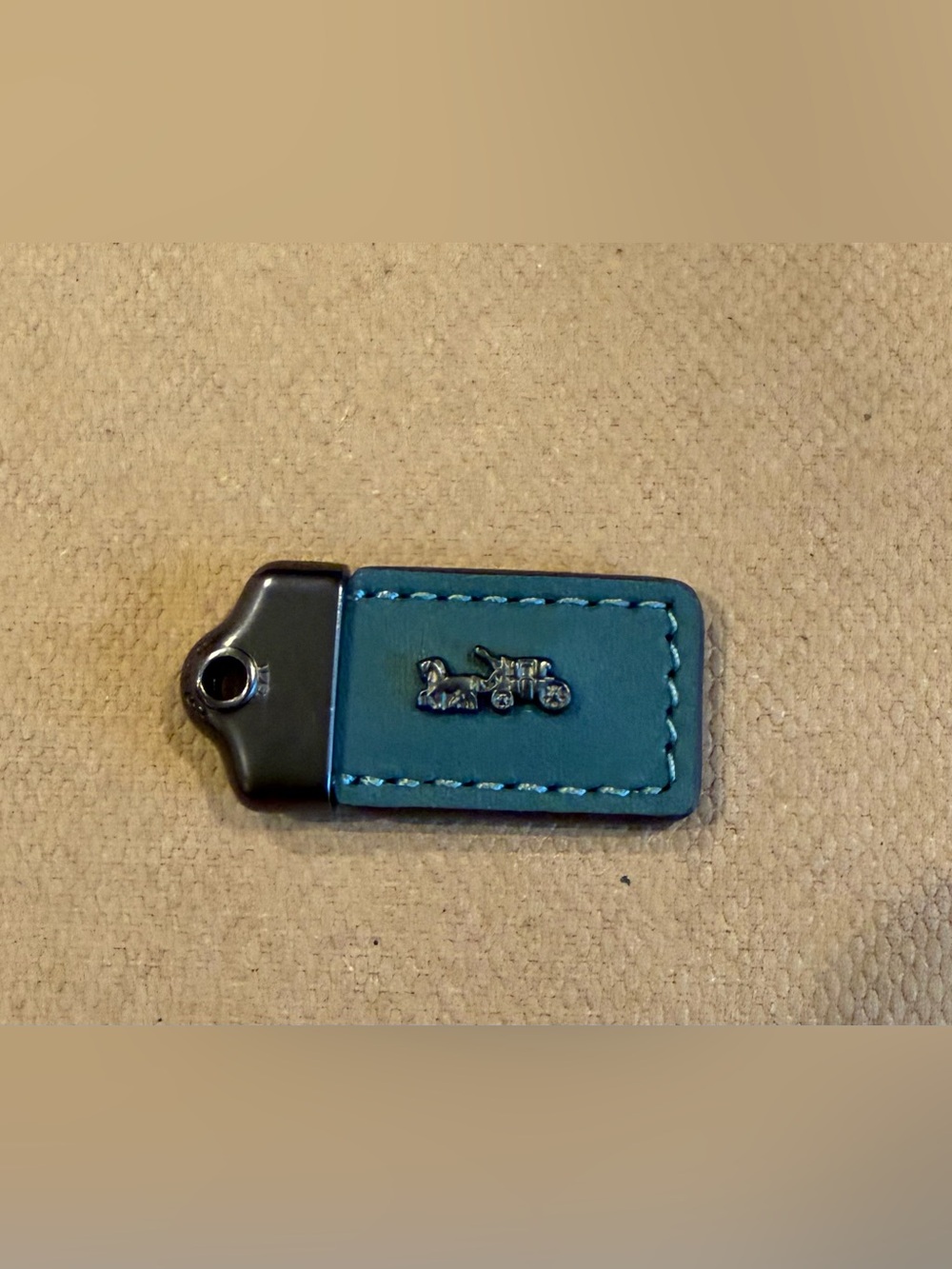 Coach 1941 Hangtag Blue, Tan, Gunmetal